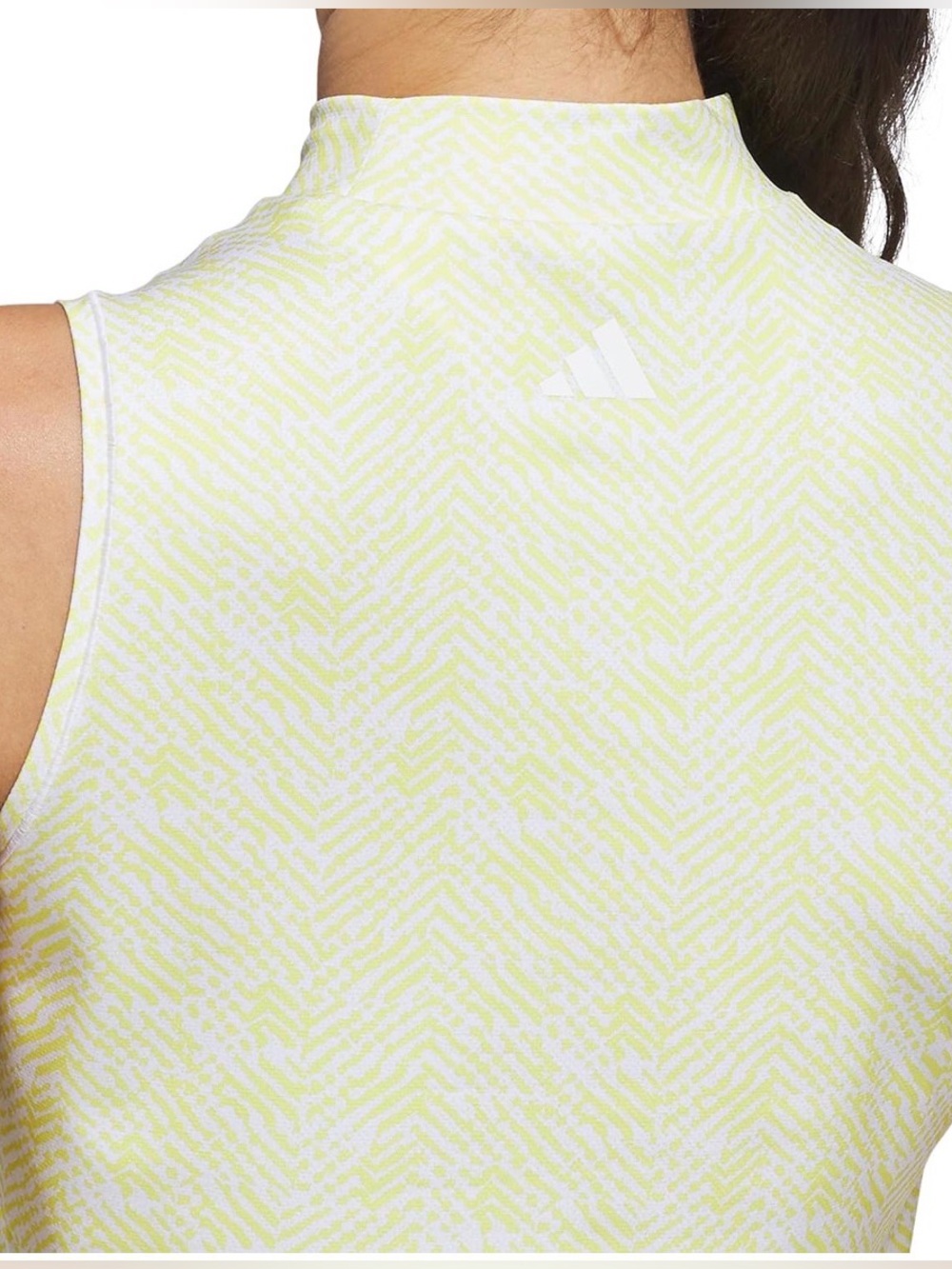 Adidas Ultimate365 Sleeveless Mock Neck Golf Top L NWT - Picture 5 of 9